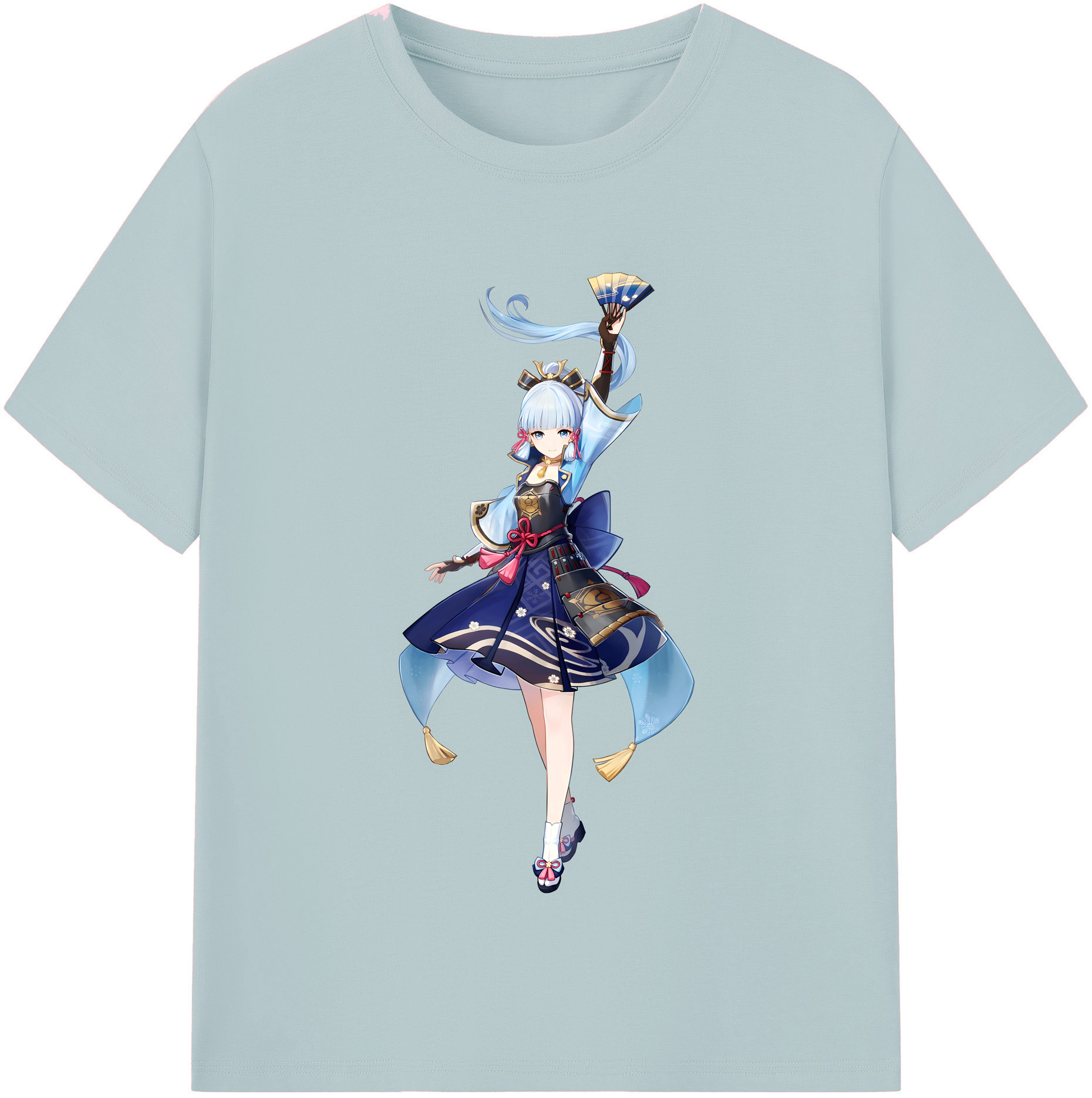げんし神 神里綾華 神宮寺レン genshin Kamimiya Ren 綿100％半袖Tシャツ（フロントプリント）